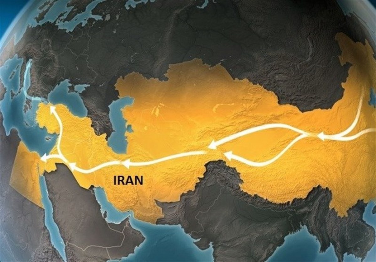 ایران هارتلند مسیر ترانزیتی جاده ابریشم