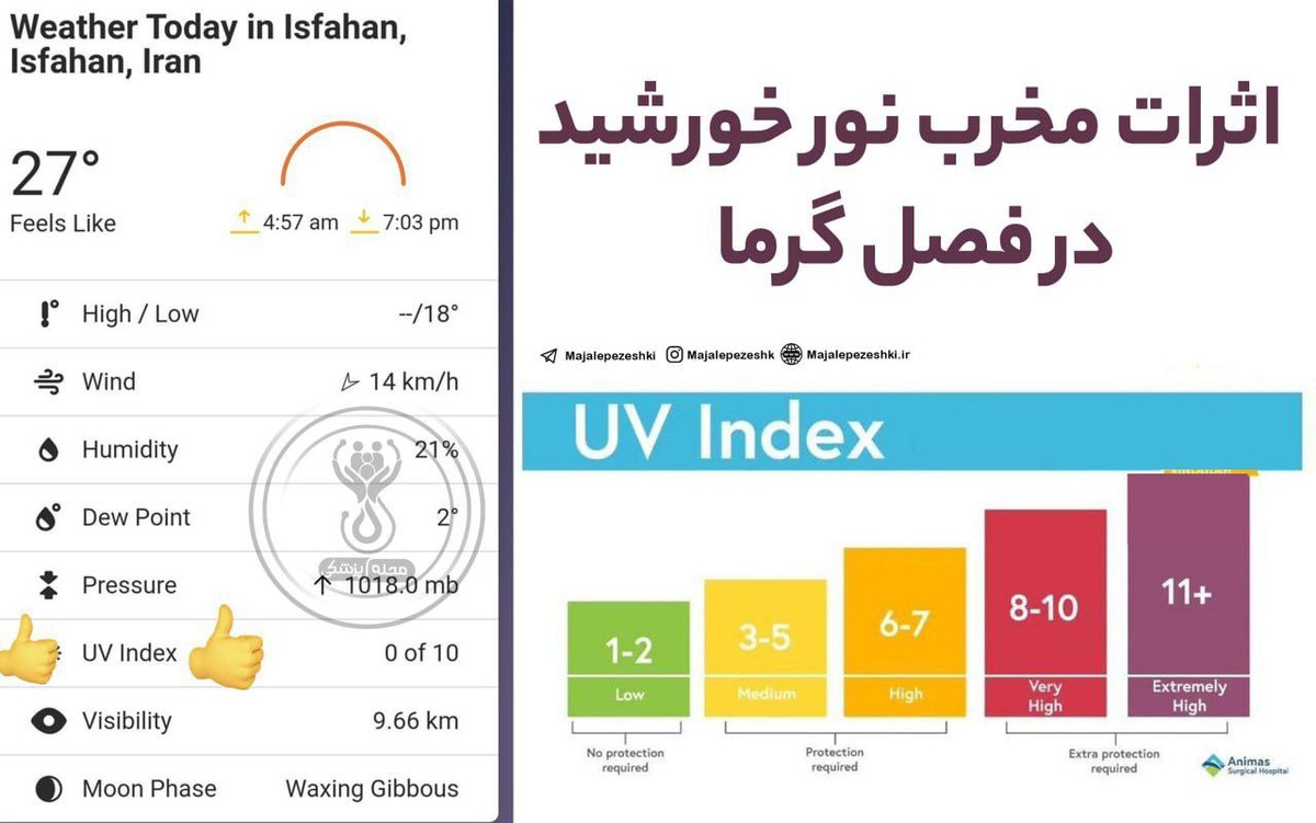اثرات مخرب خورشيد در تابستان