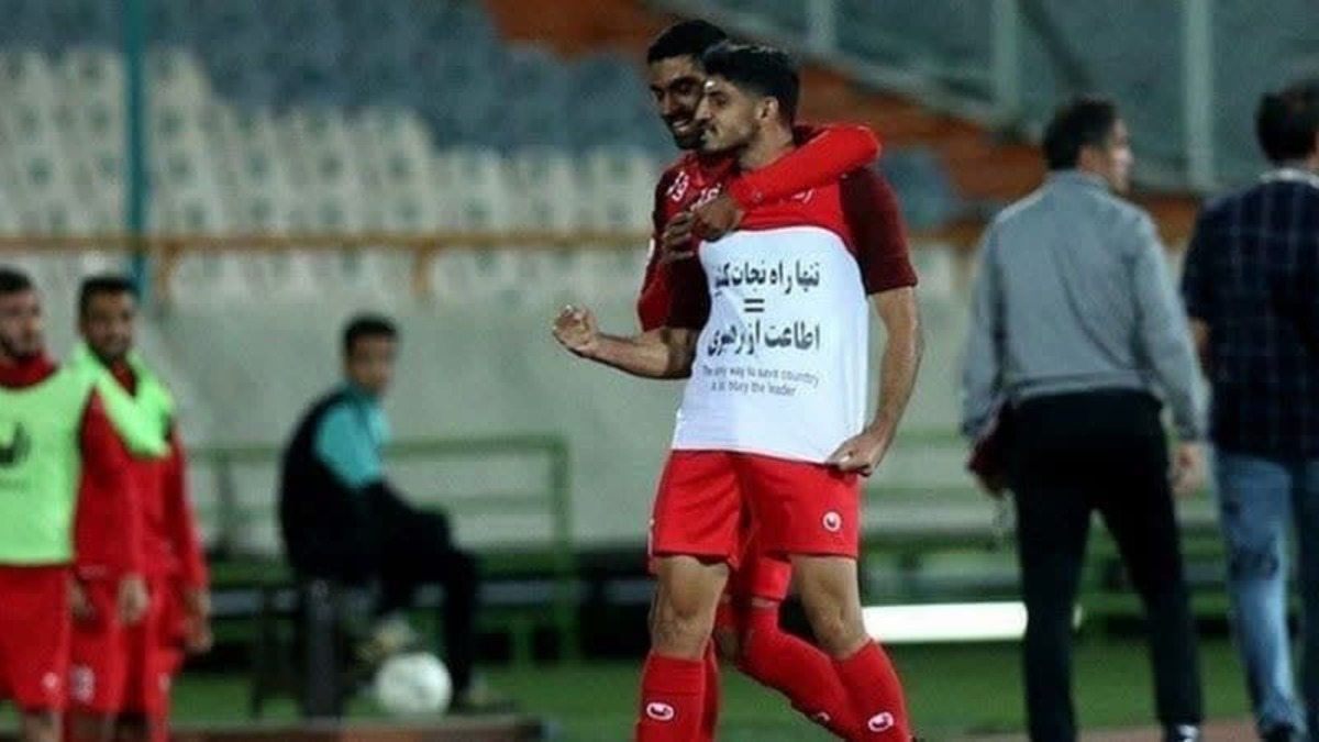 مهدی ترابی، فوتبالیست بصیر و شاداب پرسپولیس