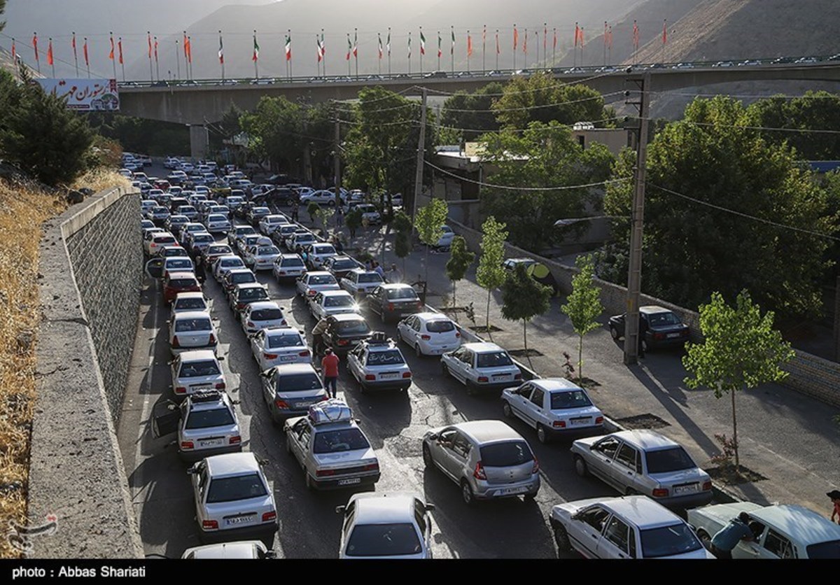 وضعیت را‌ه‌های کشور؛ ترافیک سنگین در جاده‌ چالوس و هراز