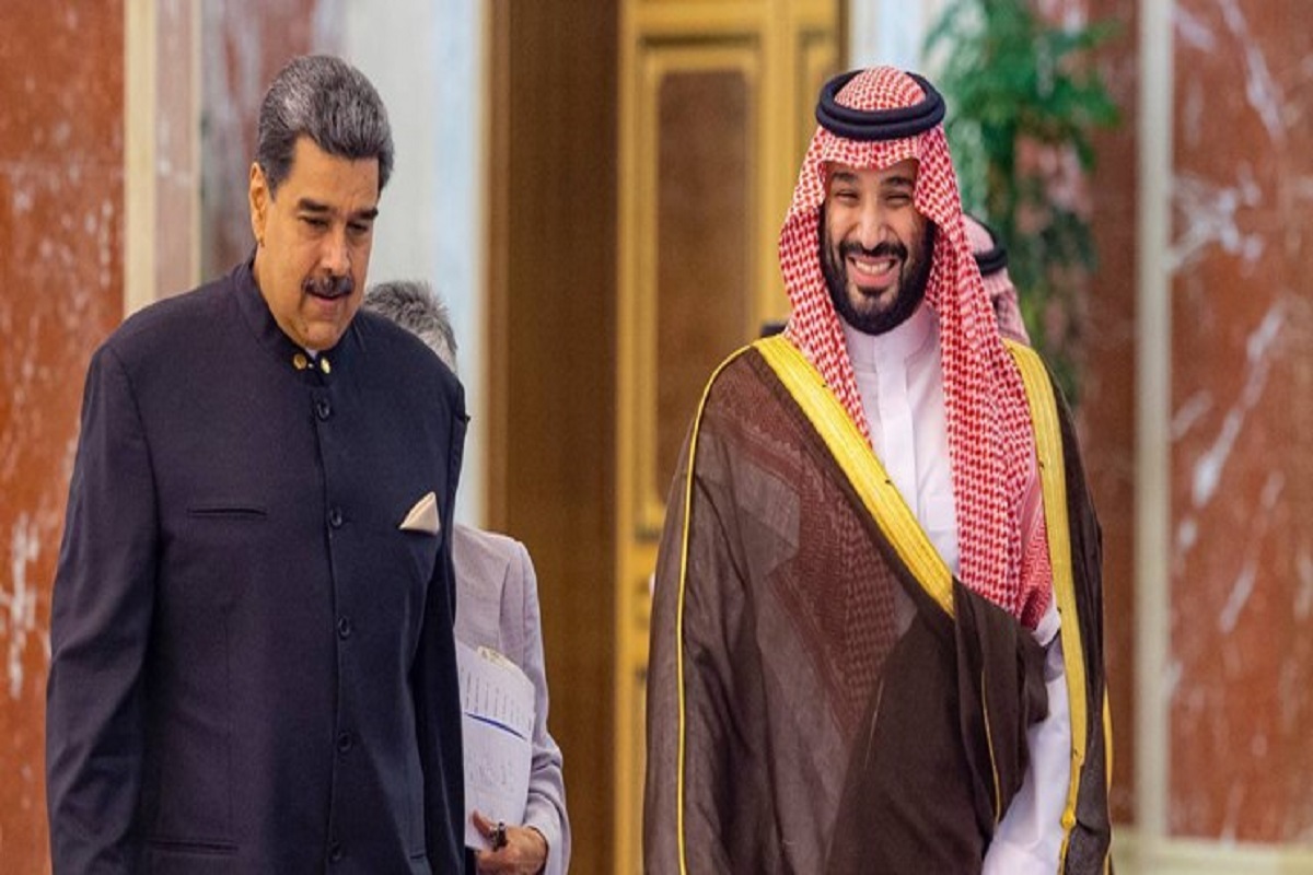 بن سلمان و مادورو دیدار کردند