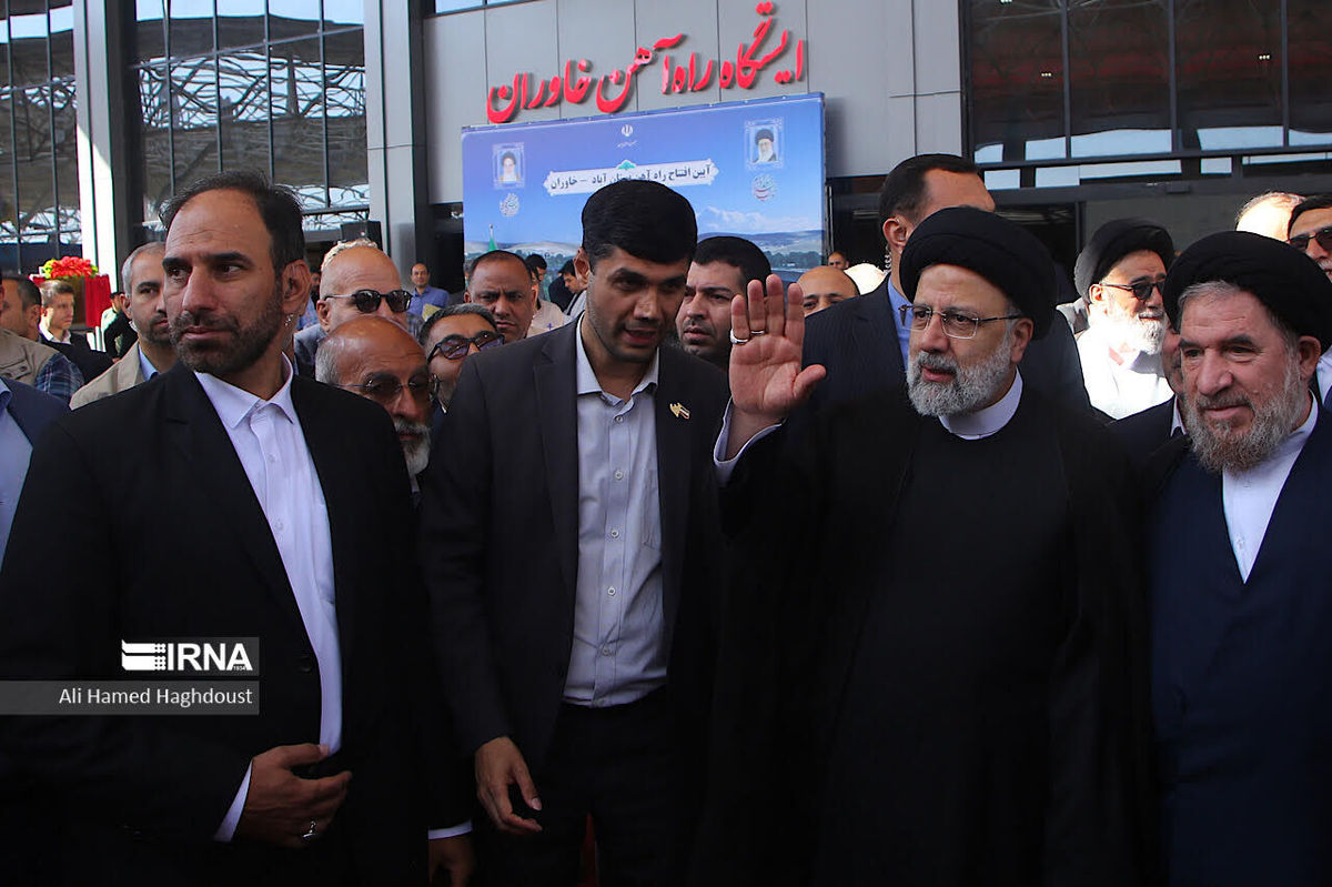 راه آهن بستان آباد-تبریز با حضور رییس‌جمهور به بهره‌برداری رسید