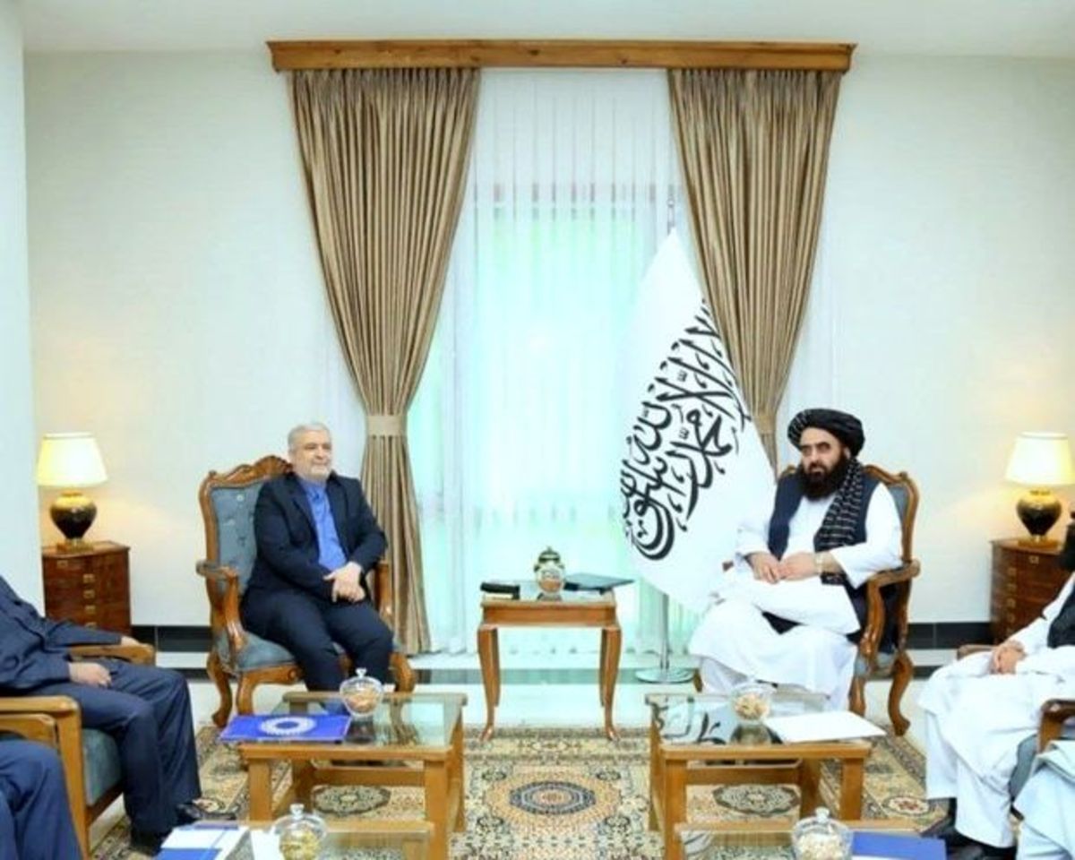 سفیر ایران در کابل با وزیر خارجه طالبان دیدار کرد
