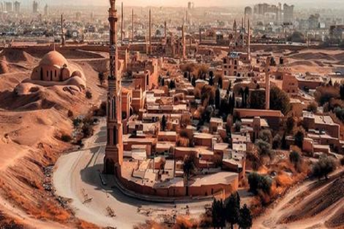 تبریز 500 سال قبل از نگاه هوش مصنوعی+ تصاویر