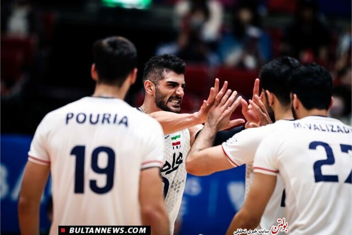 والیبال ایران قهرمانی آسیا را با برد آغاز کرد