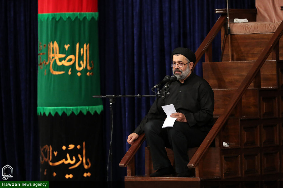 بال جبرائیل را فرش محرم میکند، دست سردار حسین(ع)