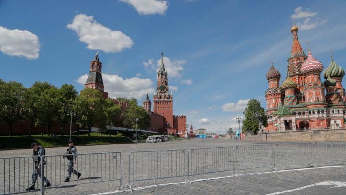 دفع حمله پهپادی بر فراز مسکو