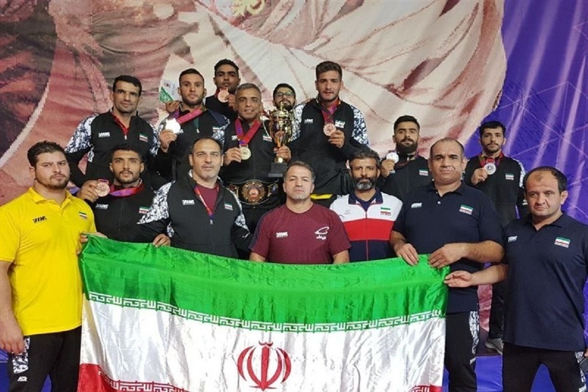 نایب قهرمانی تیم کشتی فرنگی ایران در مسابقات جهانی ناشنوایان