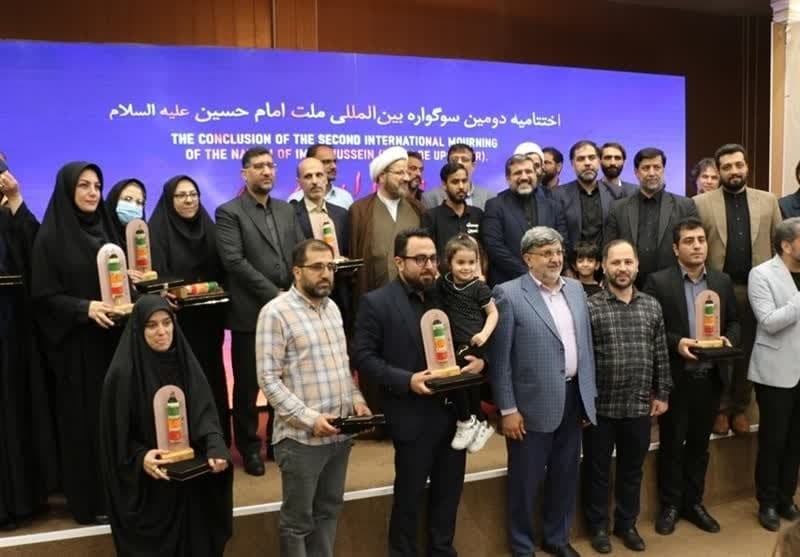 درخشش ستون نویس بولتن نیوز در جشنواره بین المللی ملت امام حسین(ع)