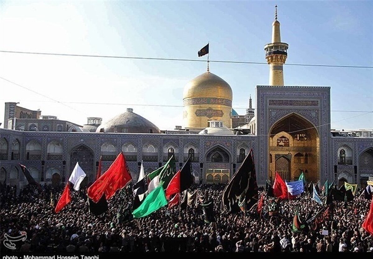 مشهدالرضا سوگوار ‌شهادت سلطان سریر ارتضا
