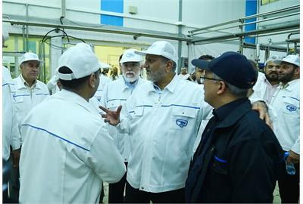 وزیر تعاون،کار و رفاه اجتماعی از شرکت پگاه گلستان بازدید کرد