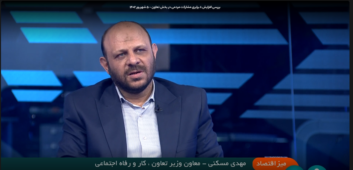 افزایش ۸ برابری مشارکت مردم در بخش تعاون