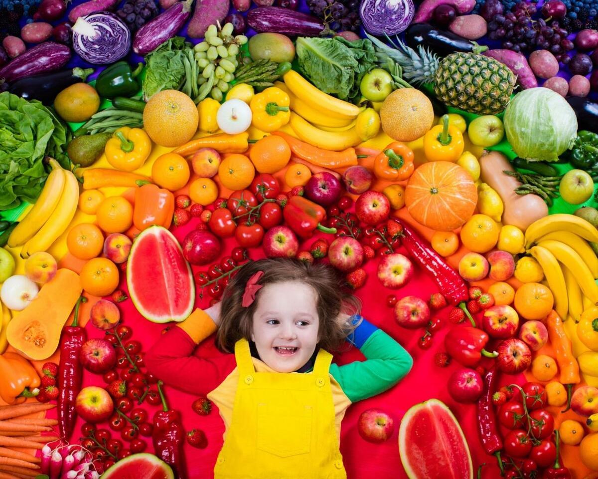 کودکانی که میوه و سبزیجات بیشتر می‌خورند، سالم‌ترند