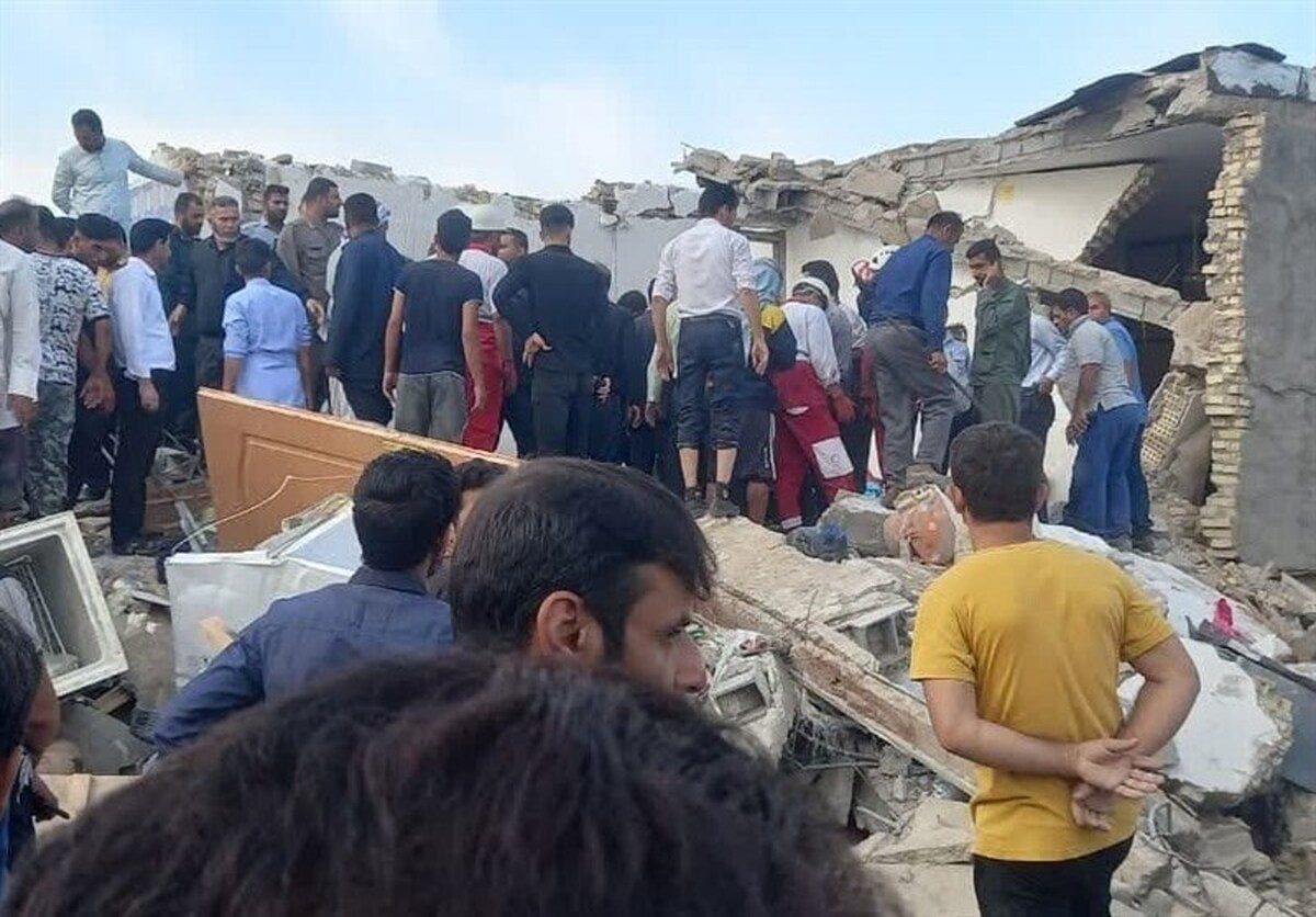 ۸ کشته و ۴ مصدوم در انفجار گاز یک منزل روستایی در سوسنگرد