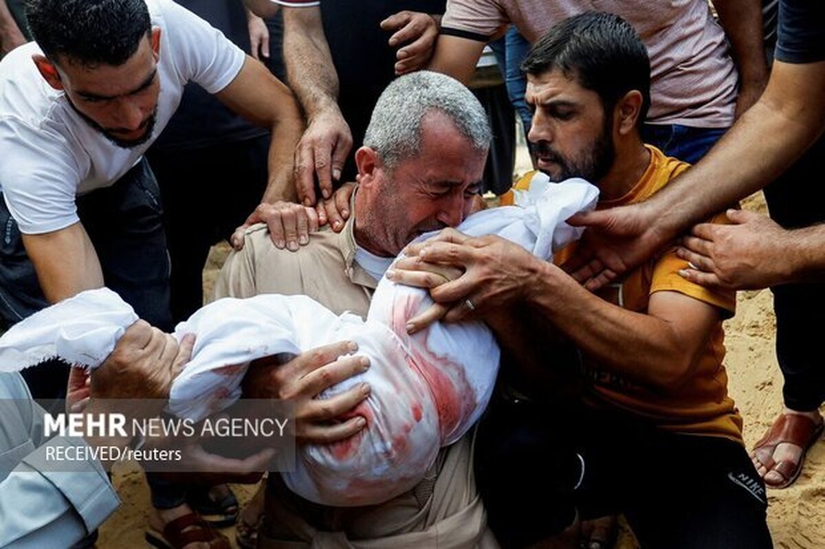 افزایش تعداد شهدای فلسطینی به بیش از ۲۳۰۰ نفر