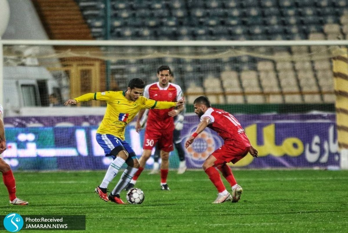 پرسپولیس 2-2 صنعت نفت آبادان| آزادی لحظه آخر یخ زد!