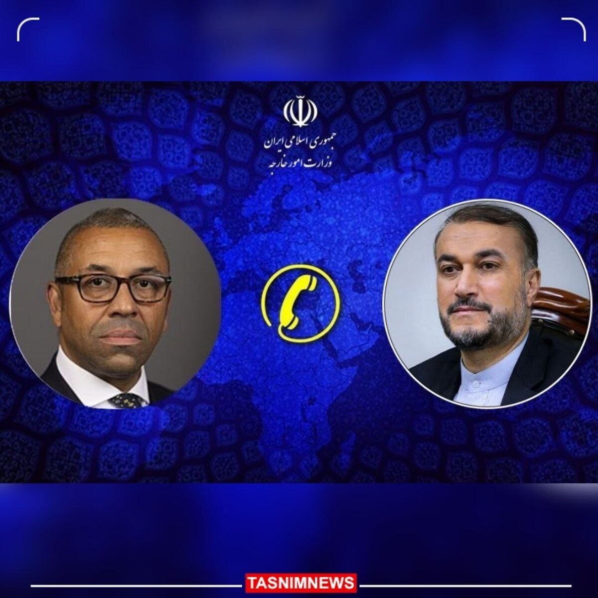 گفت‌وگوی تلفنی وزیر خارجه انگلیس و امیرعبداللهیان