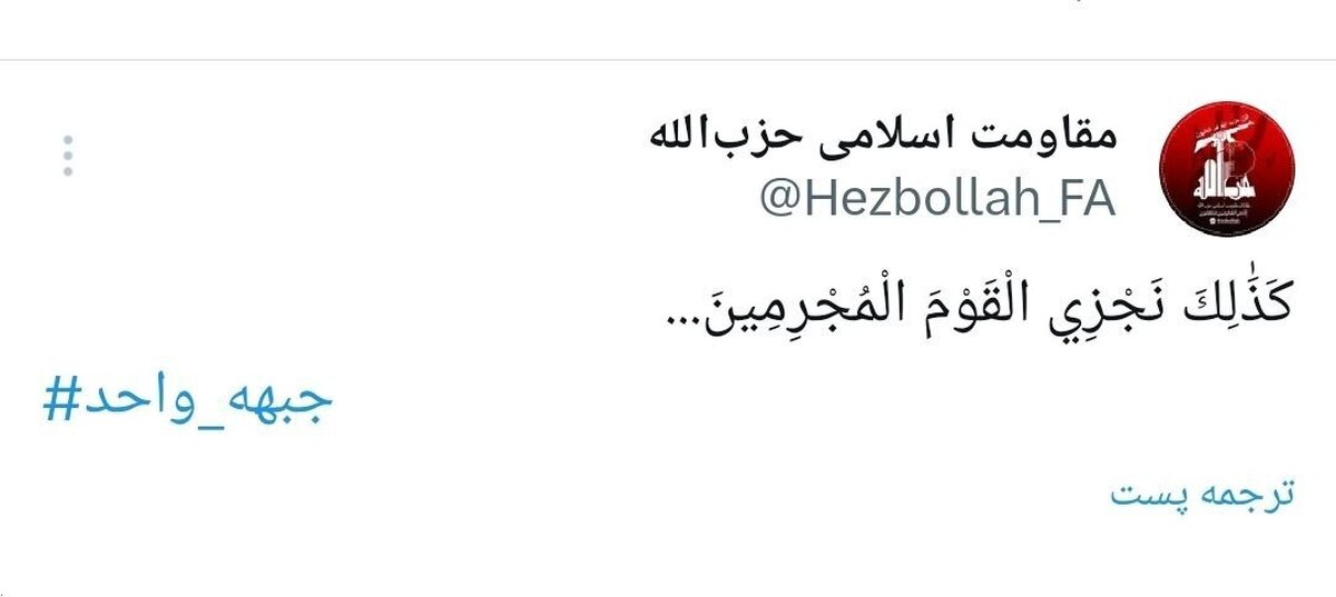 پیام معنادار حزب الله به آمریکایی ها: ما اینگونه مجرمین را مجازات می کنیم