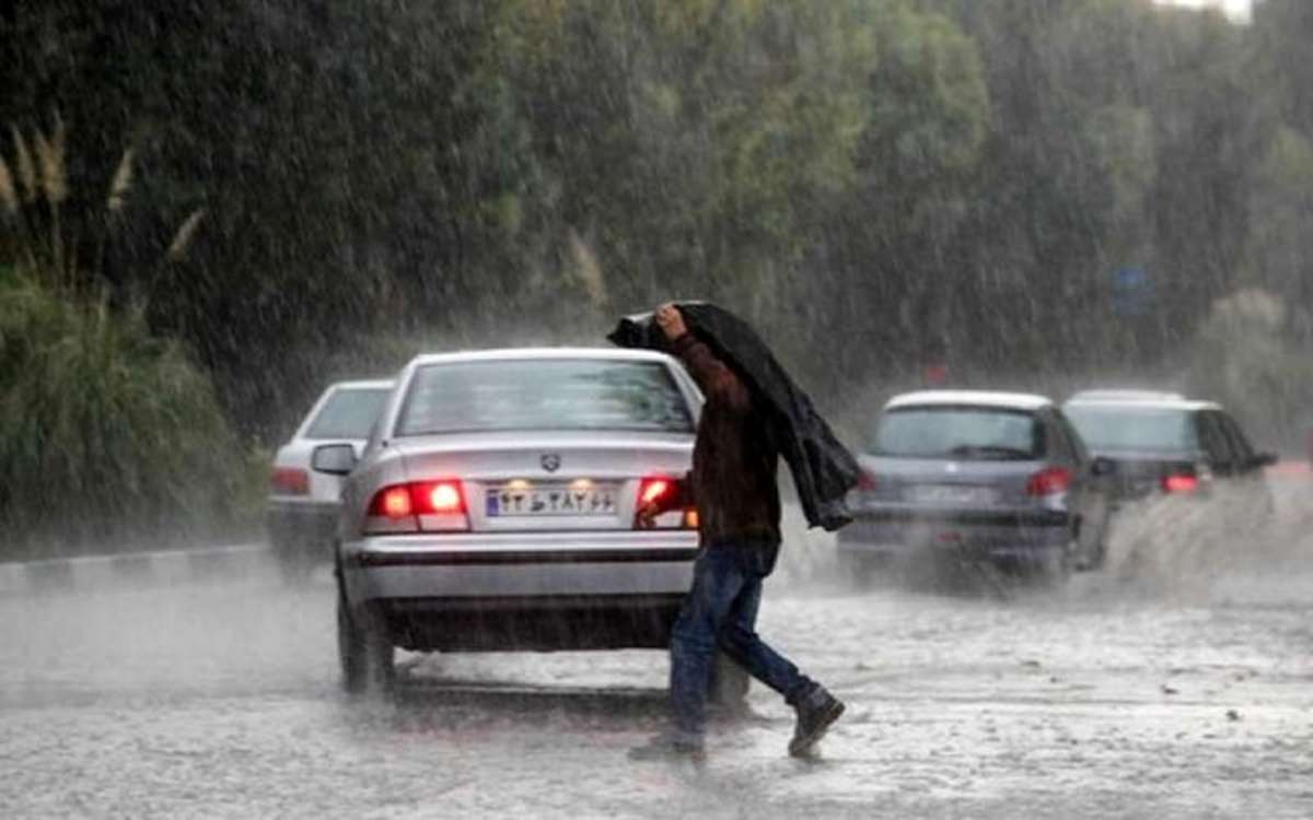 آغاز بارش باران در ۱۷ استان از فردا