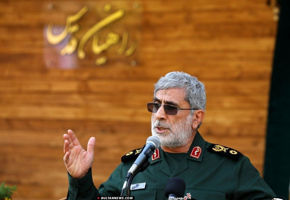 پیام سردار قاآنی برای گردان‌های مقاومت عزالدین قسام فلسطین