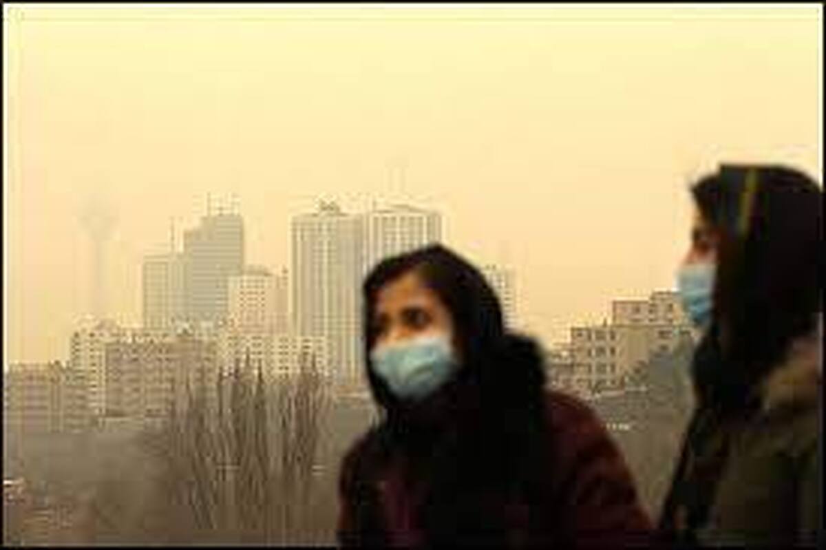 بیماری های مرتبط با آلودگی هوای تهران