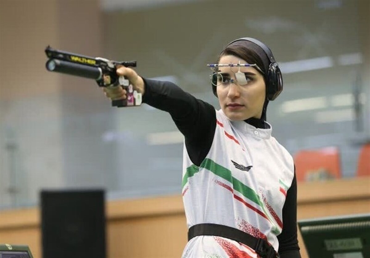 جایگاه دوم برای هانیه رستمیان در رنکینگ جهانی ۲۰۲۳تیراندازی