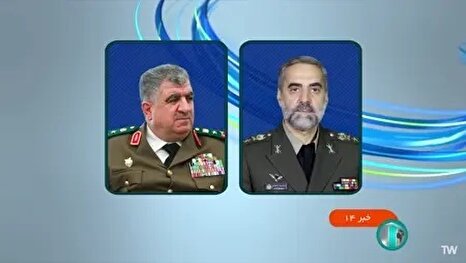 انعکاس گفتگو وزیر دفاع ایران و وزیر دفاع سوریه در شبکه خبر