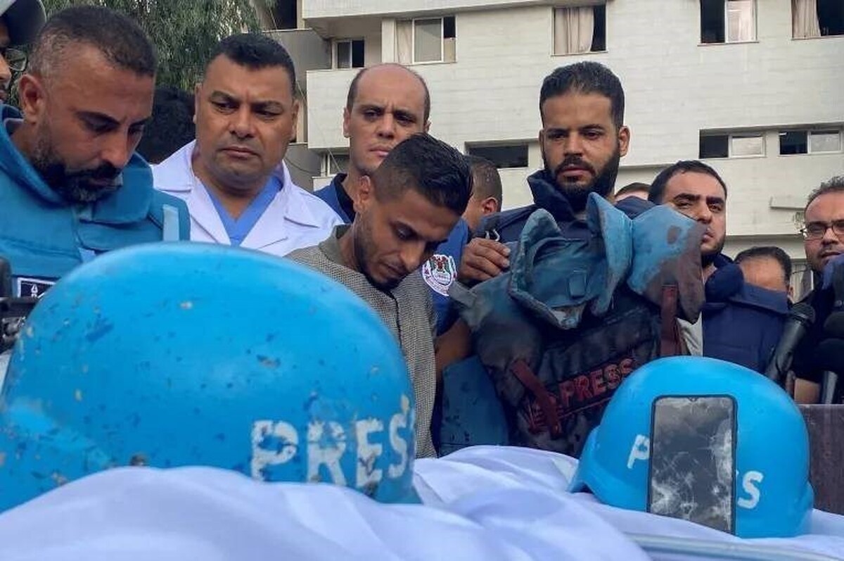 هشدار درباره قتل عام اصحاب رسانه در غزه بعد از قطع کامل اینترنت
