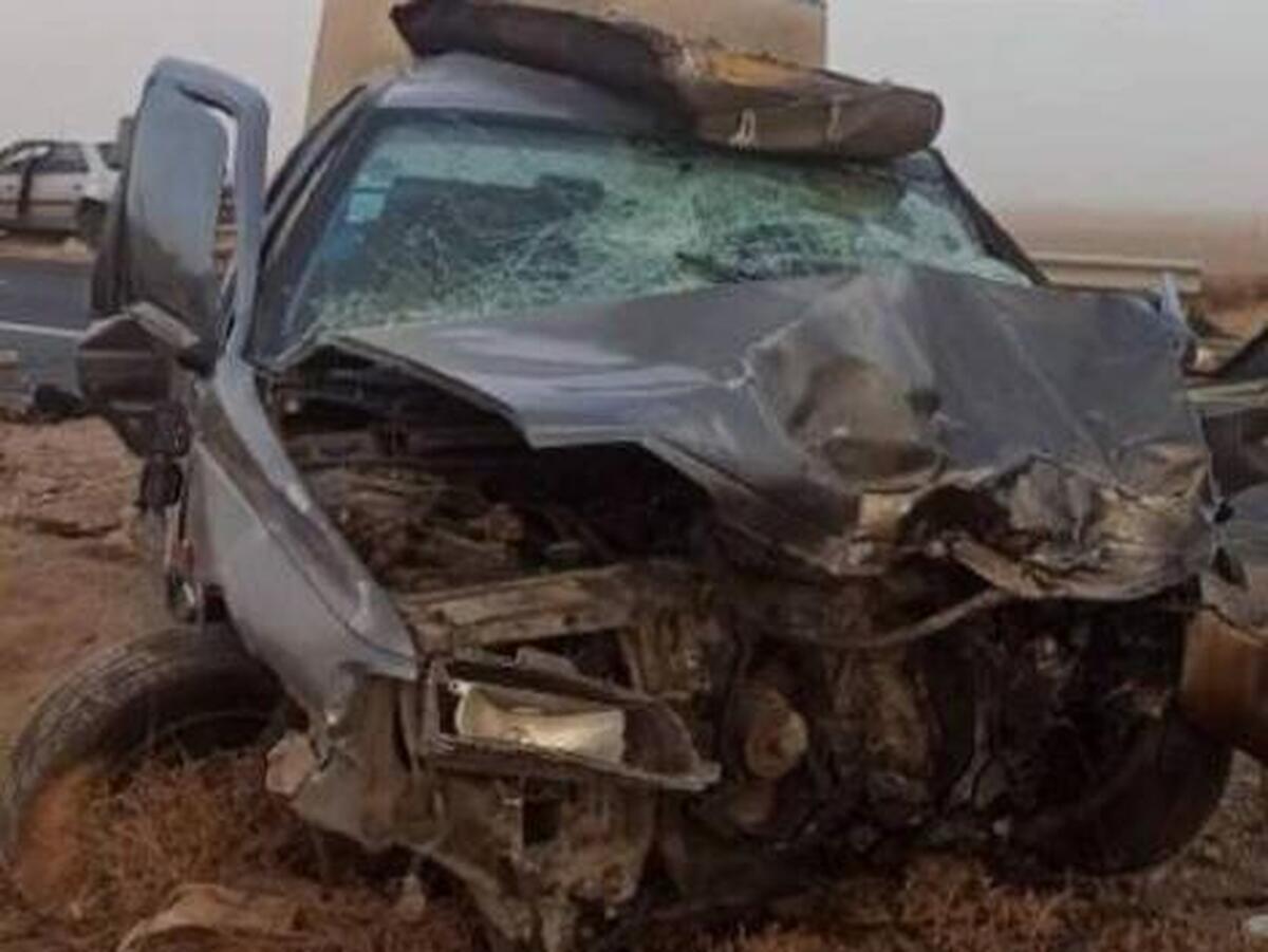 فوت یک مادر و سه فرزند خردسال پیرانشهری در یک تصادف
