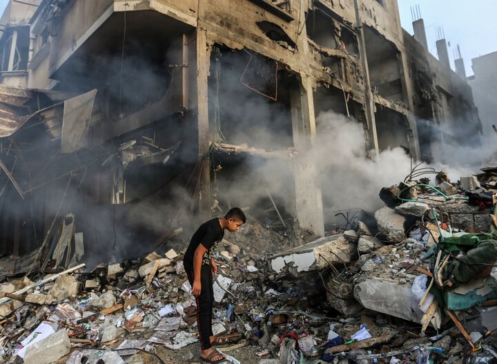 استفاده از بمب‌های فسفری و بمباران یک مهد کودک در غزه