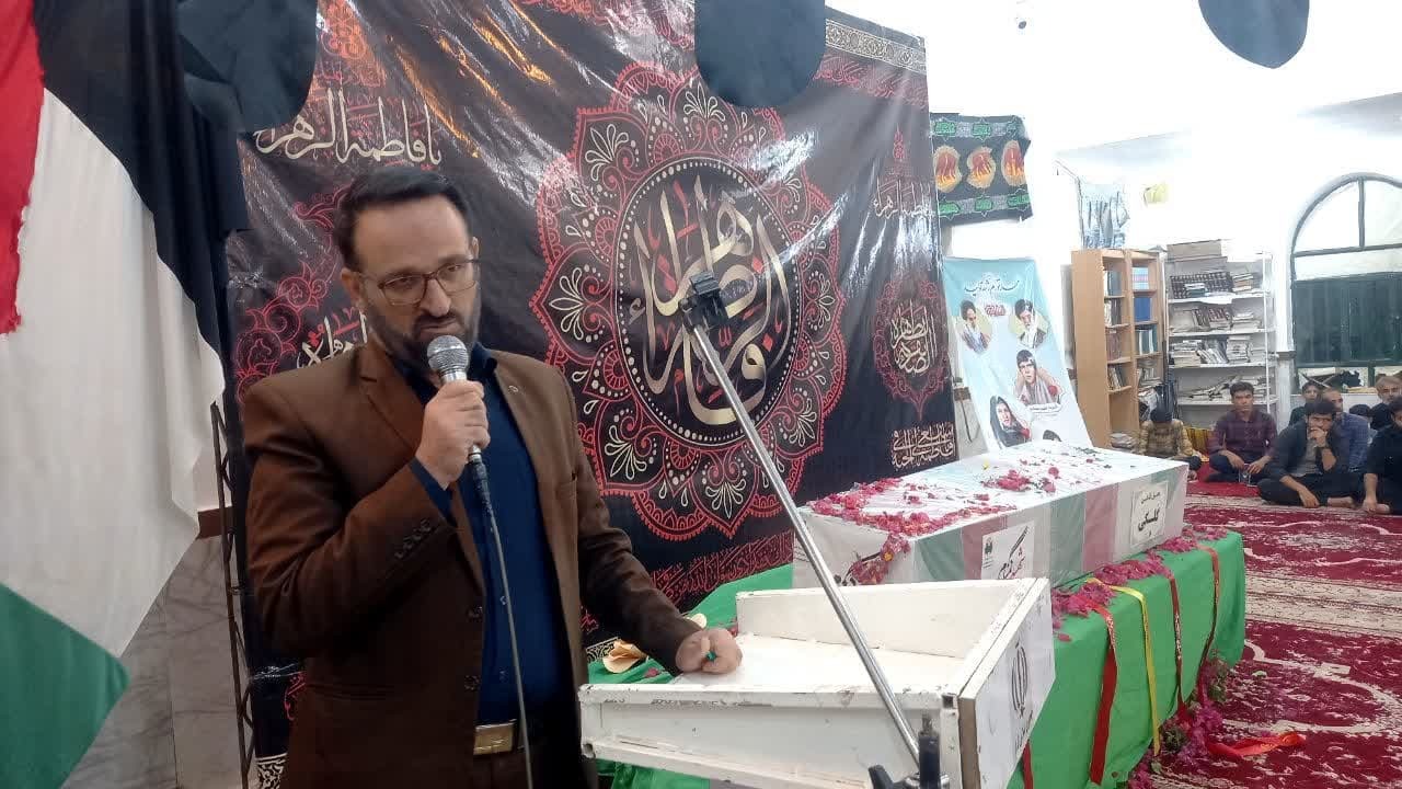 مراسم استقبال از شهید گمنام در آبدان برگزار شد