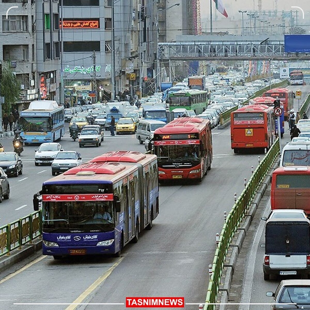 ۲۵۰۰ اتوبوس وارد ناوگان تهران می‌شود