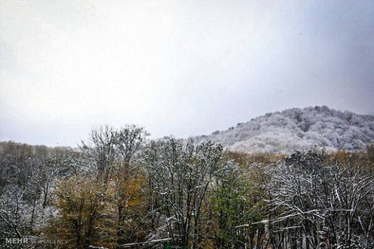 بارش برف بهاری در ۸ روستای اشکورات رودسر