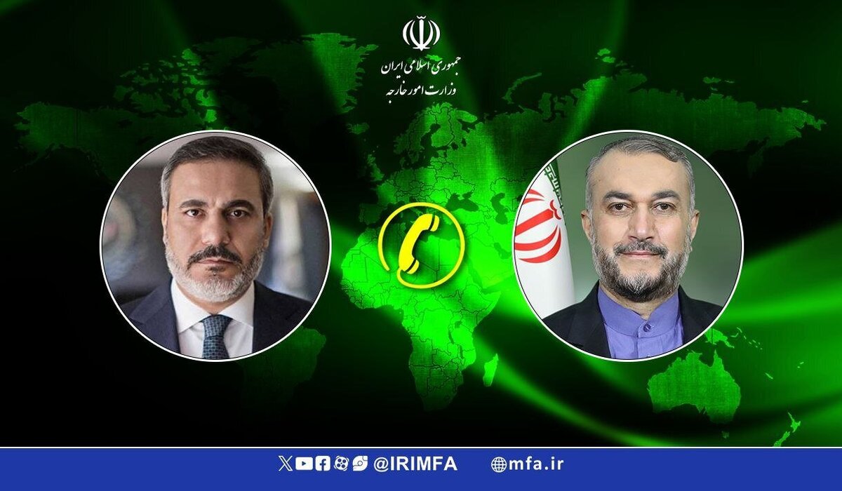 گفتگوی تلفنی وزرای خارجه ایران و ترکیه درباره اقدامات تحریک آمیز اسرائیل