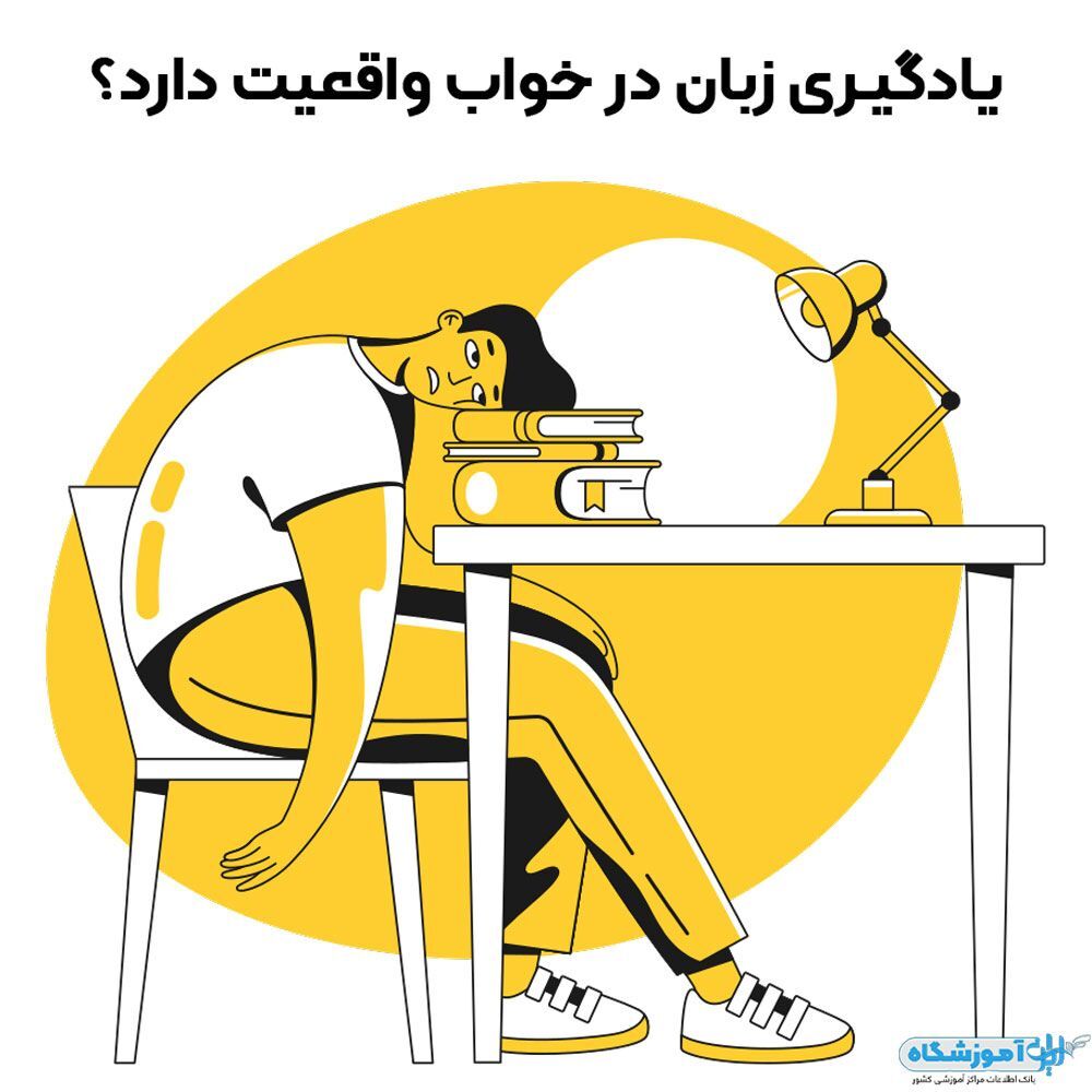 آیا آموزش زبان در خواب امکان پذیر است؟