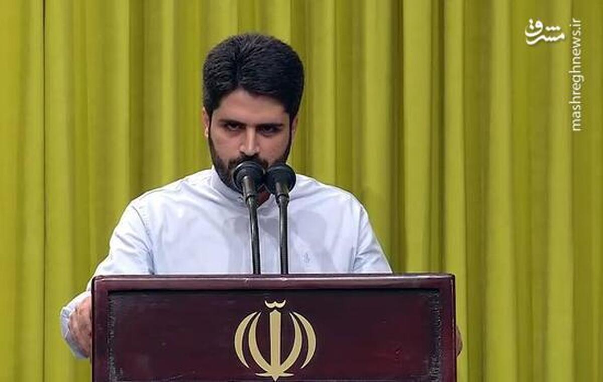 شعر حماسی محمد رسولی در محضر رهبر انقلاب که لرزه بر اندام دشمنان می‌اندازد + متن کامل شعر + ویدیو