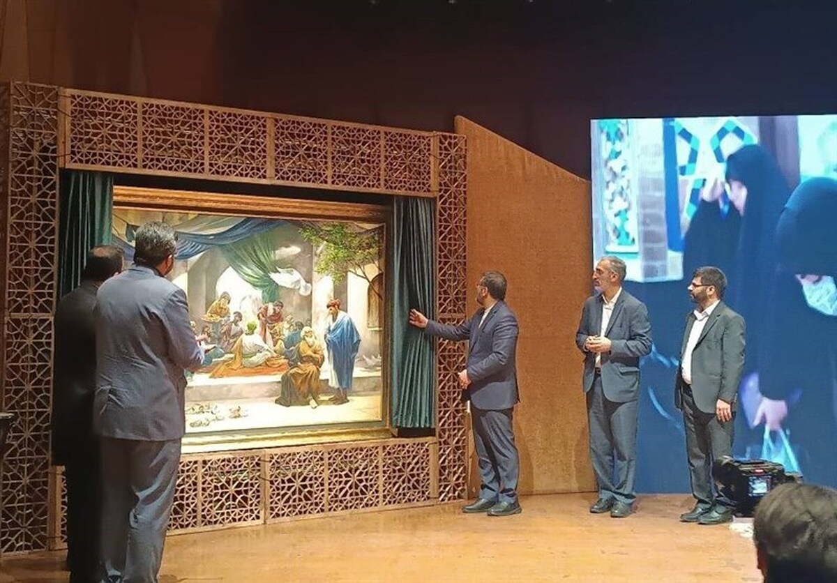 تازه‌ترین تابلوی نقاشی حسن روح‌الامین رونمایی شد