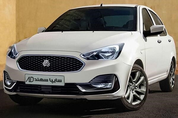 جدول مشخصات سهند، محصول جدید و جذاب سایپا