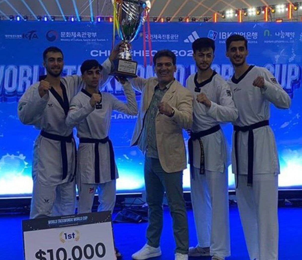 تیم ملی تکواندو ایران قهرمان جام‌جهانی شد