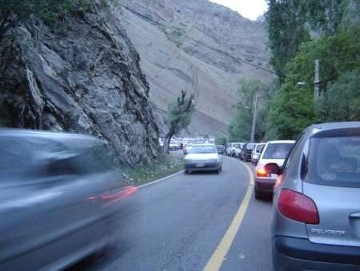 چالوس و جاده فشم یکطرفه می‌شود