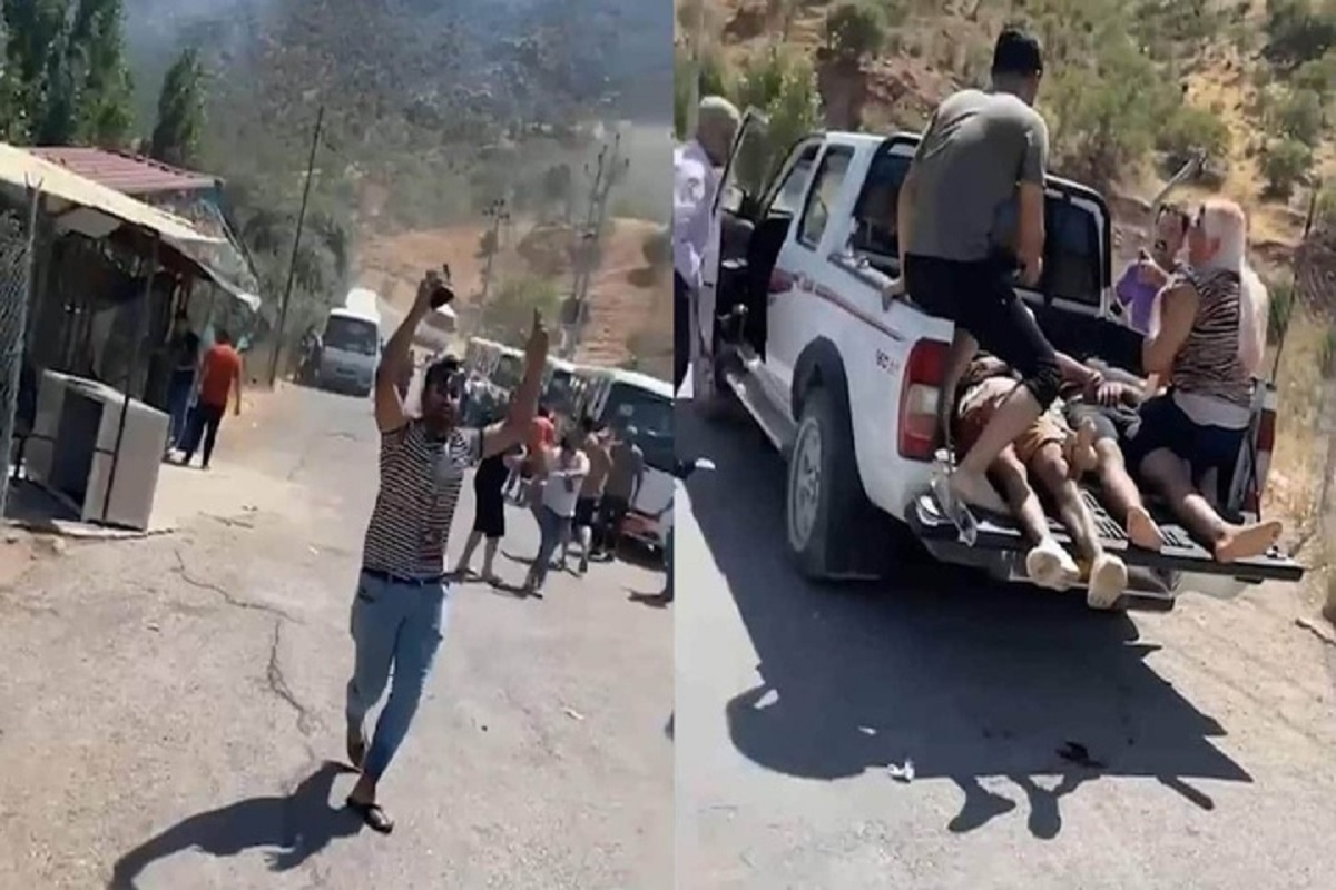 تجمع ساز و برگ نظامی ترکیه در خاک اقلیم کردستان عراق