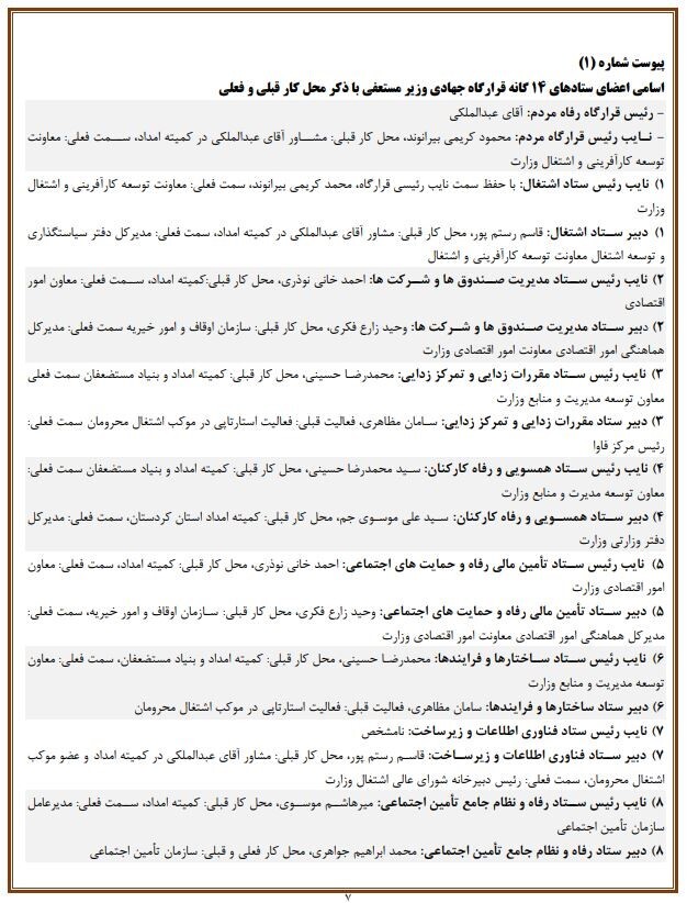 گزارشی که قبل از برکناری عبدالملکی در اختیار دستگاه های نظارتی قرار گرفت ولی خوانده نشد!