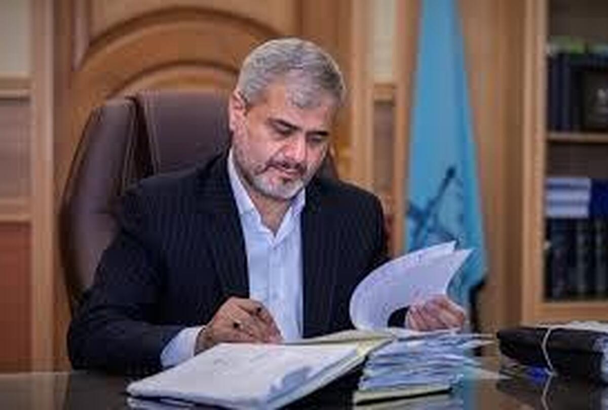 ورود رئیس کل دادگستری استان تهران به ﻭﺿﻊ ﻣﻘﺮﺭﺍﺕ ﺧﻠﻖﺍﻟﺴﺎﻋﻪ توسط ﺳﺎﺯﻣﺎﻥ ﺗﻮﺳﻌﻪ  ﺗﺠﺎﺭﺕ ﺍﯾﺮﺍﻥ