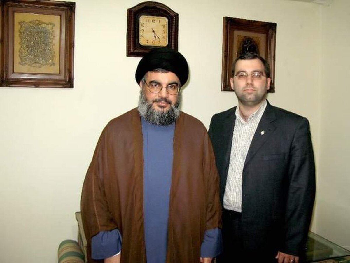 عکسی که کاوه اشتهاردی در کنار سید حسن نصراالله منتشر کرد