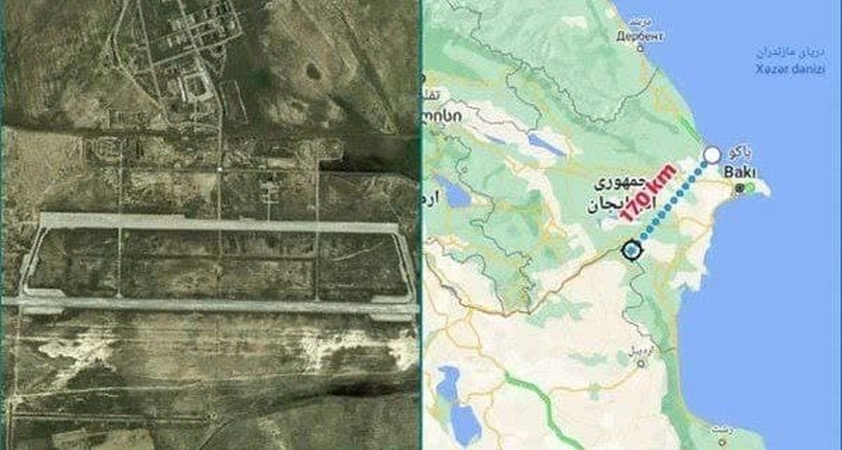پایگاه هوایی علی اف بیخ گوش ایران در اختیار کامل اسراییل
