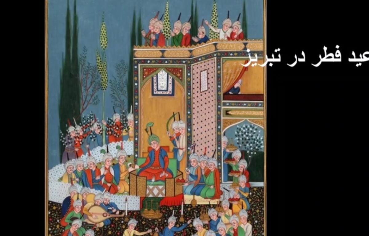 نگارگری در مکتب تبریز توسط سلطان محمد تبریزی