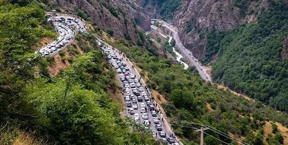 ترافیک در محورهای شمال سنگین است