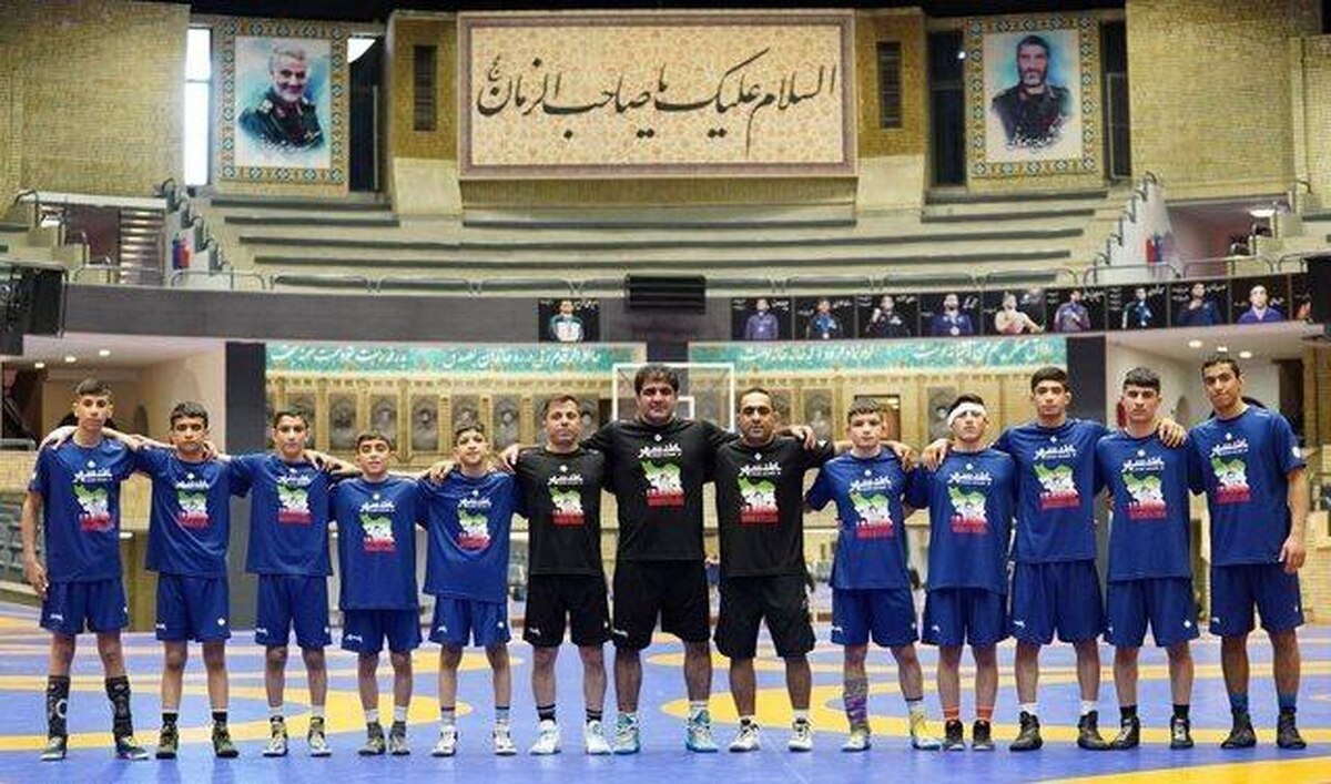 قهرمانی آزادکاران ایران در المپیک دانش‌آموزی صربستان