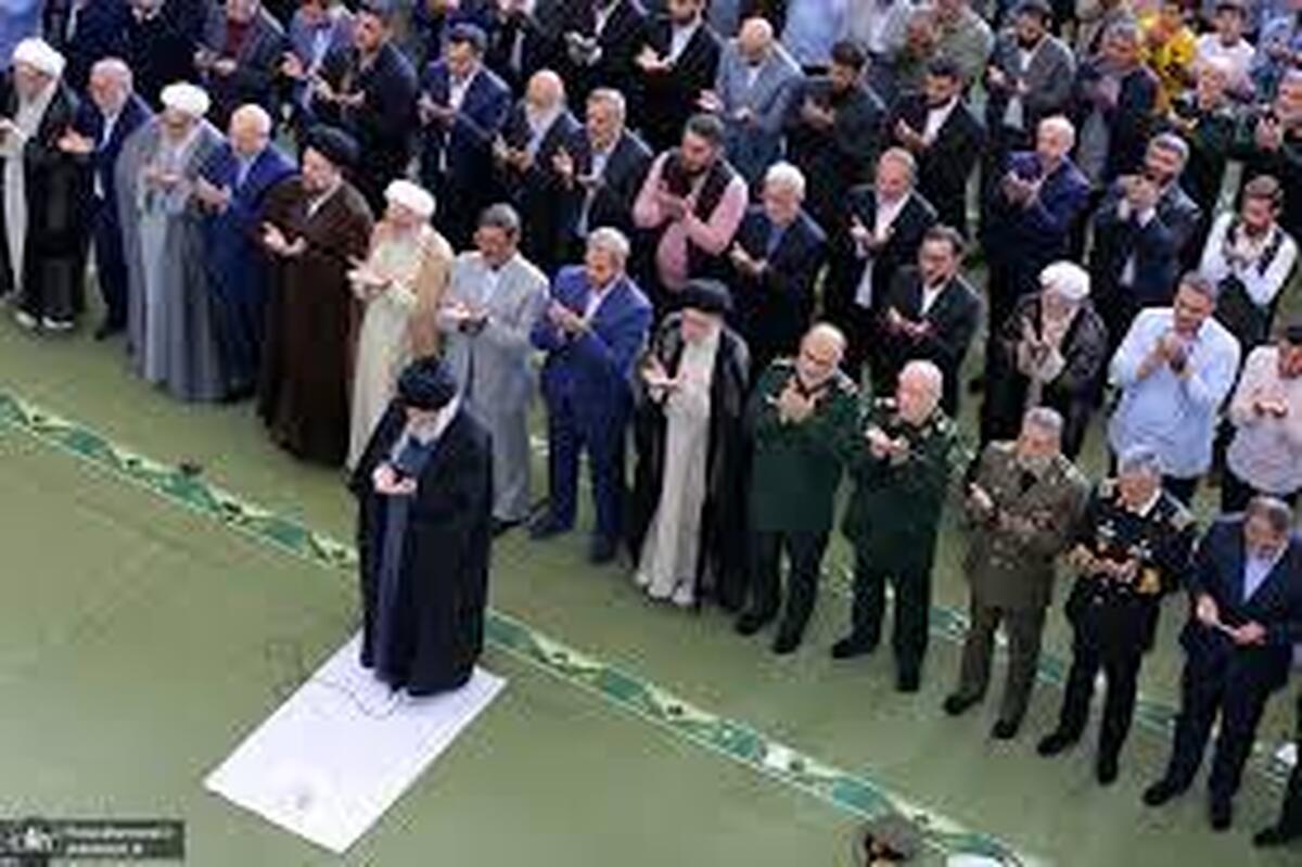 نماز عید فطر راس ساعت ۸ صبح به امامت رهبر انقلاب برگزار خواهد شد