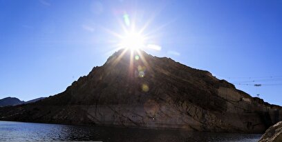 آبگیری سد جیرفت پس از بارش‌های اخیر